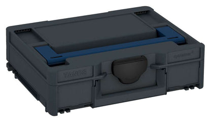 Systainer³ M 112, Anthracite with Sapphire Blue lid handle and Black catches