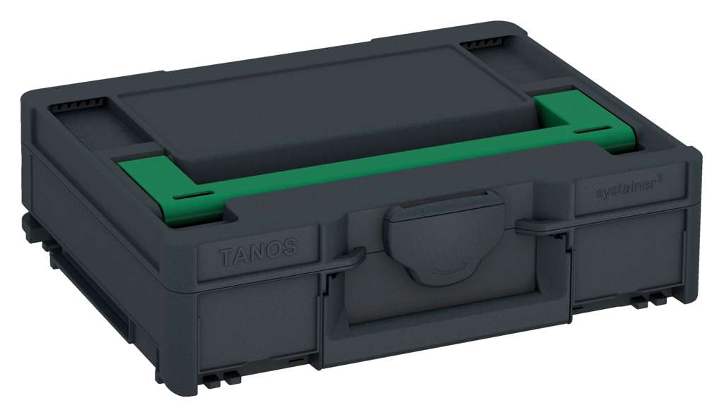 Systainer³ M 112, Anthracite with Signal Green lid handle