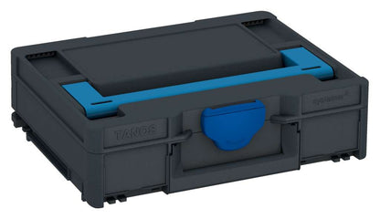 Systainer³ M 112, Anthracite with Sky Blue lid handle and Signal Blue catches