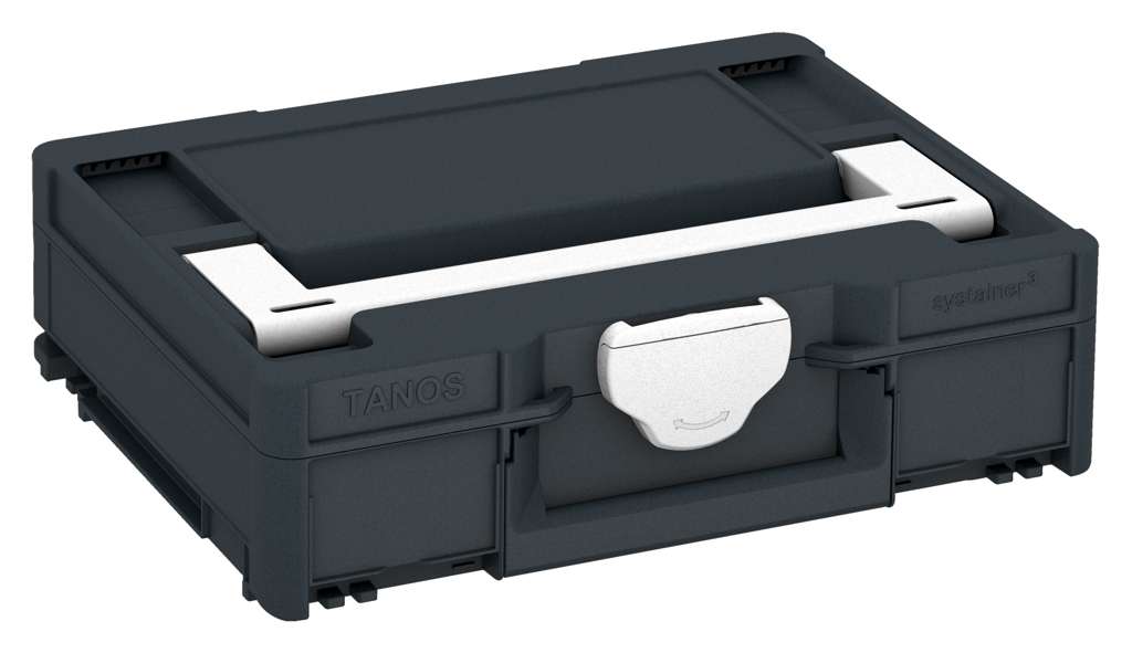 Systainer³ M 112, Anthracite with White lid handle and White catches