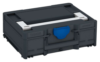 Systainer³ M 137, Anthracite with Light Grey lid handle and Signal Blue catches
