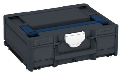 Systainer³ M 137, Anthracite with Sapphire Blue lid handle and White catches