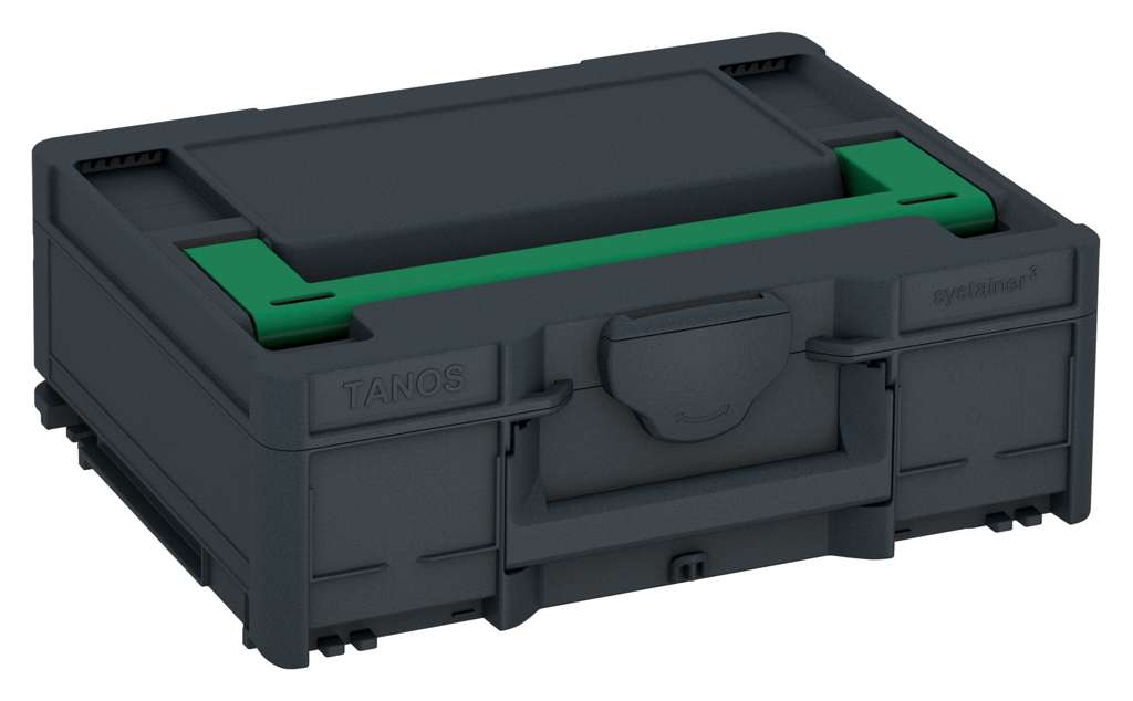 Systainer³ M 137, Anthracite with Signal Green lid handle