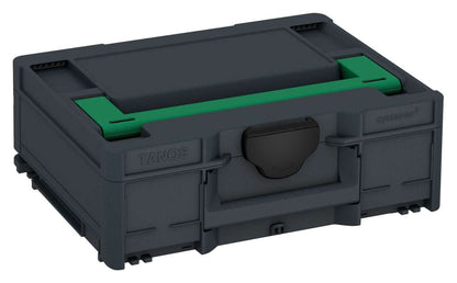 Systainer³ M 137, Anthracite with Signal Green lid handle and Black catches