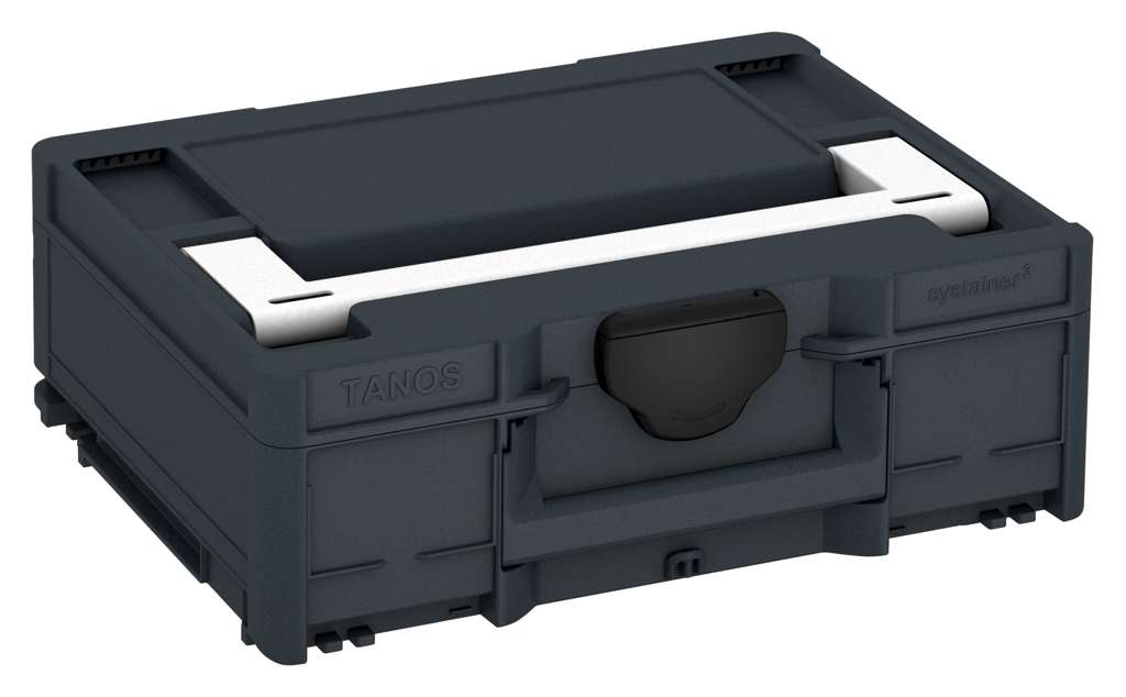 Systainer³ M 137, Anthracite with White lid handle and Black catches