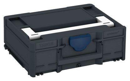 Systainer³ M 137, Anthracite with White lid handle and Sapphire Blue catches