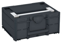 Systainer³ M 187, Anthracite with Light Grey lid handle