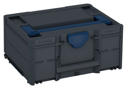 Systainer³ M 187, Anthracite with Sapphire Blue lid handle and Sapphire Blue catches