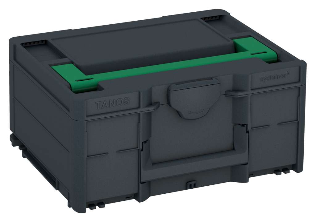Systainer³ M 187, Anthracite with Signal Green lid handle