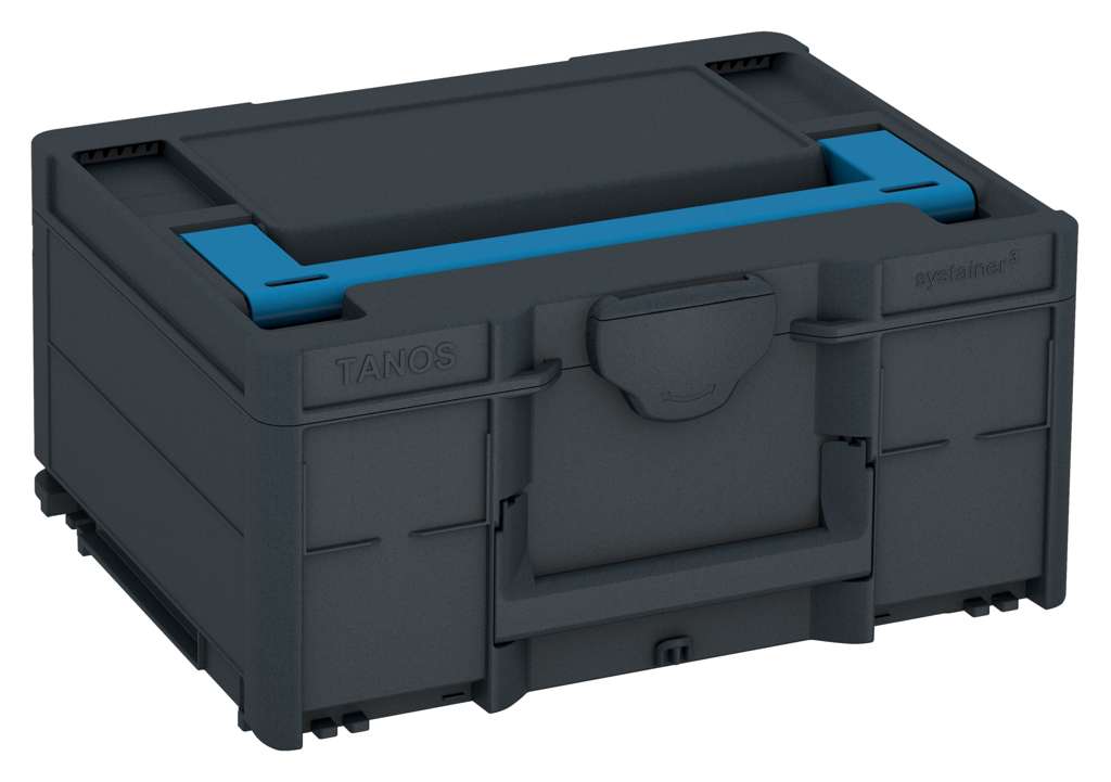 Systainer³ M 187, Anthracite with Sky Blue lid handle