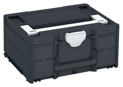 Systainer³ M 187, Anthracite with White lid handle and Light Grey catches