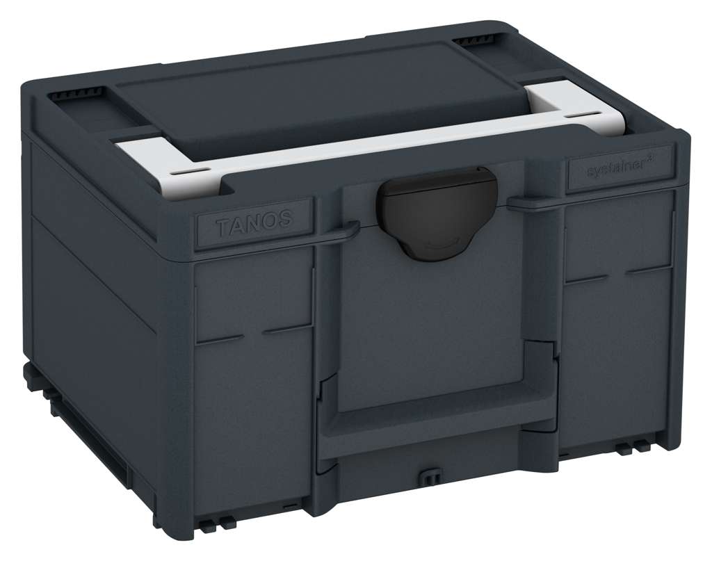 Systainer³ M 237, Anthracite with Light Grey lid handle and Black catches