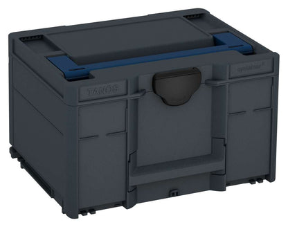 Systainer³ M 237, Anthracite with Sapphire Blue lid handle and Black catches