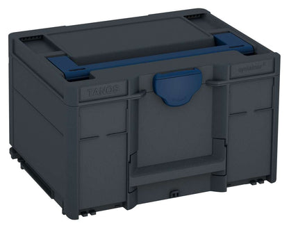 Systainer³ M 237, Anthracite with Sapphire Blue lid handle and Sapphire Blue catches