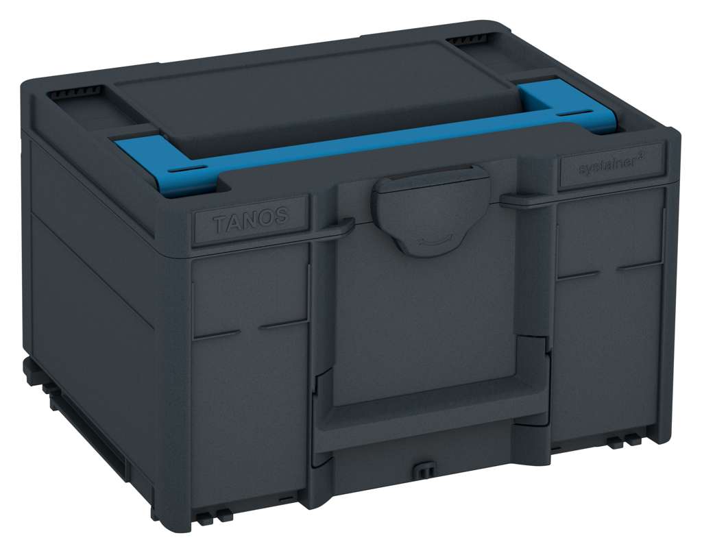 Systainer³ M 237, Anthracite with Sky Blue lid handle