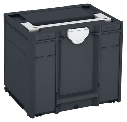 Systainer³ M 337, Anthracite with Light Grey lid handle and Light Grey catches