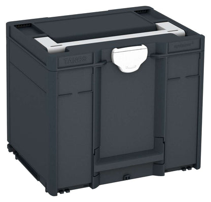 Systainer³ M 337, Anthracite with Light Grey lid handle and White catches