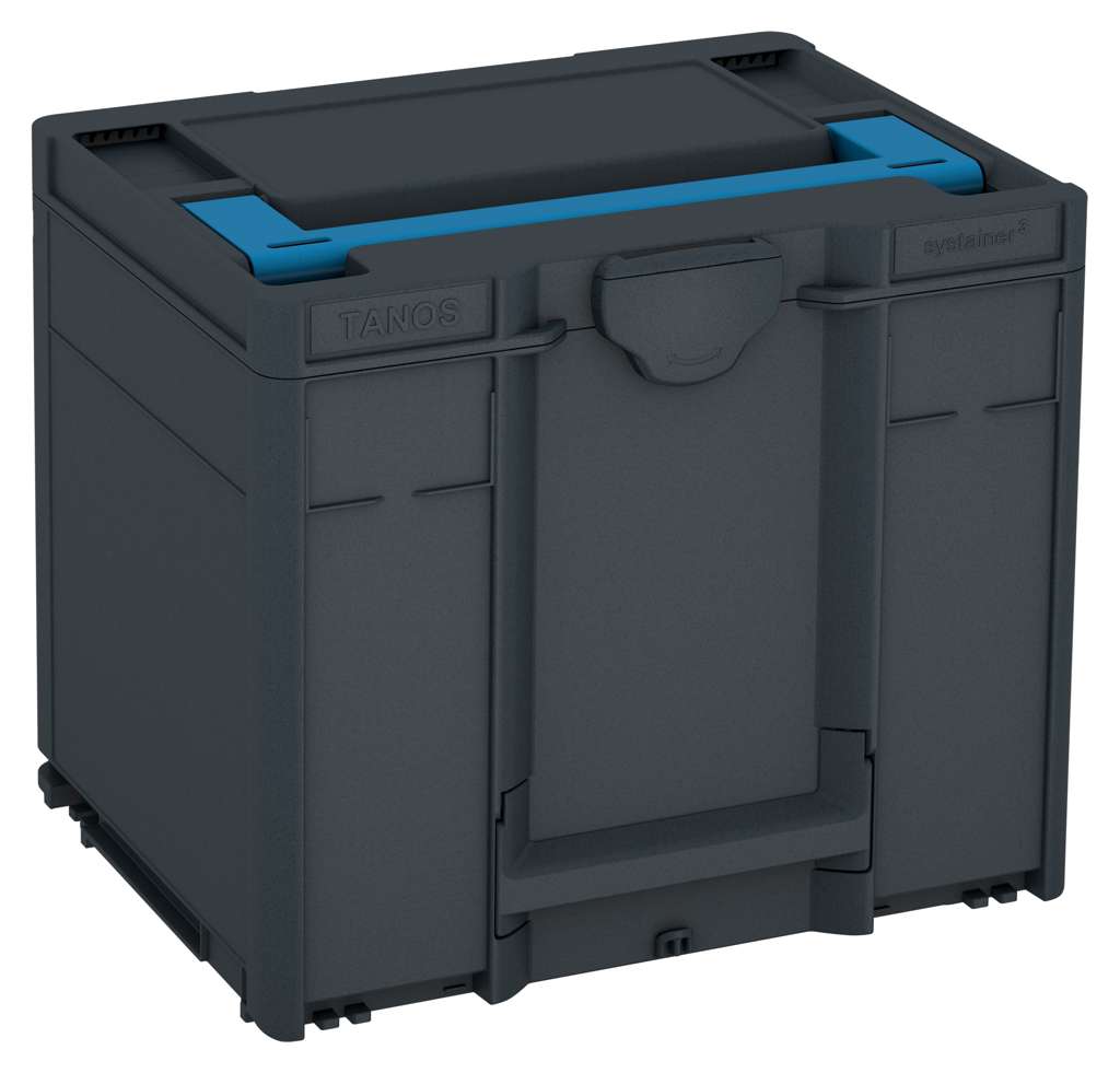 Systainer³ M 337, Anthracite with Sky Blue lid handle