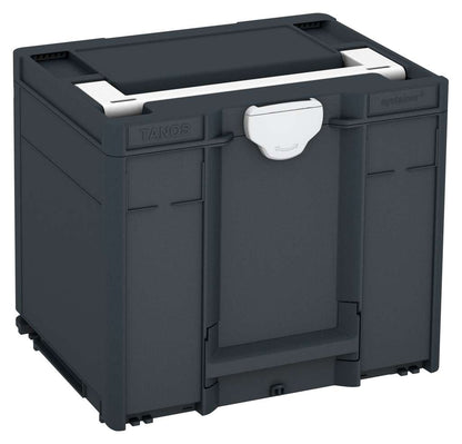 Systainer³ M 337, Anthracite with White lid handle and Light Grey catches