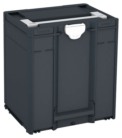 Systainer³ M 437, Anthracite with Light Grey lid handle and White catches