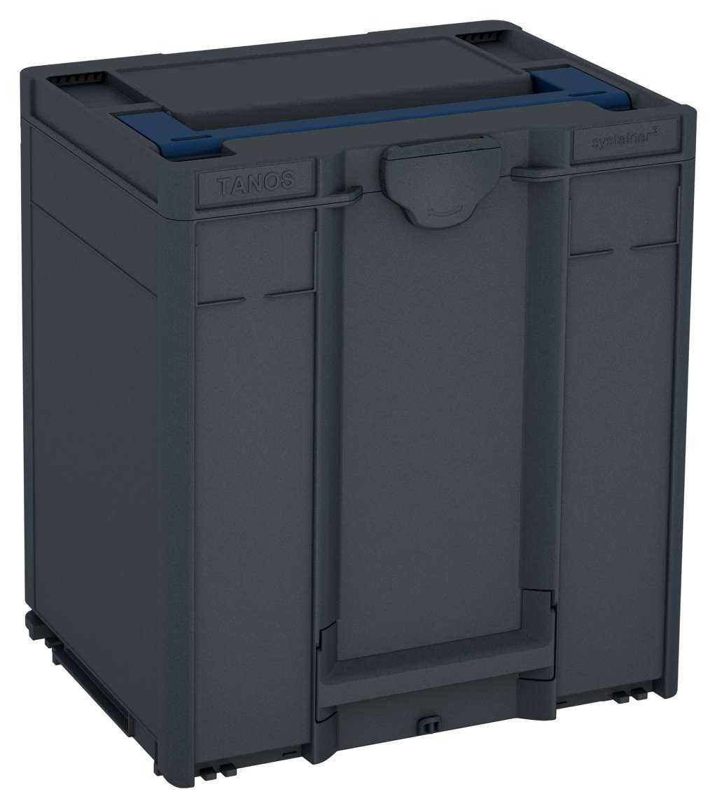 Systainer³ M 437, Anthracite with Sapphire Blue lid handle