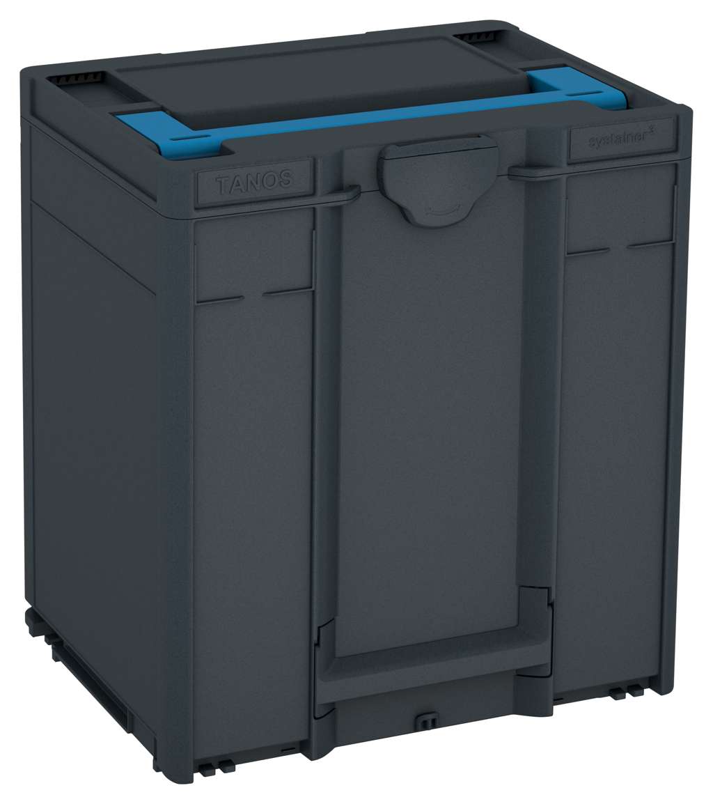 Systainer³ M 437, Anthracite with Sky Blue lid handle