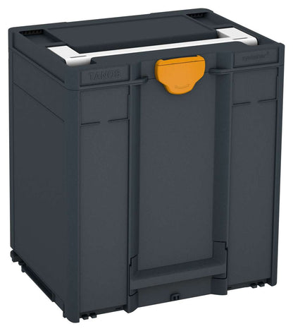 Systainer³ M 437, Anthracite with White lid handle and Daffodil Yellow catches