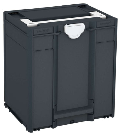 Systainer³ M 437, Anthracite with White lid handle and Light Grey catches