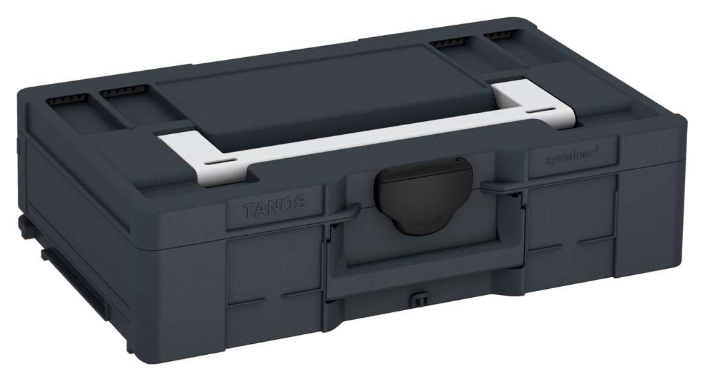 Systainer³ L 137, Anthracite with Light Grey lid handle and Black catches