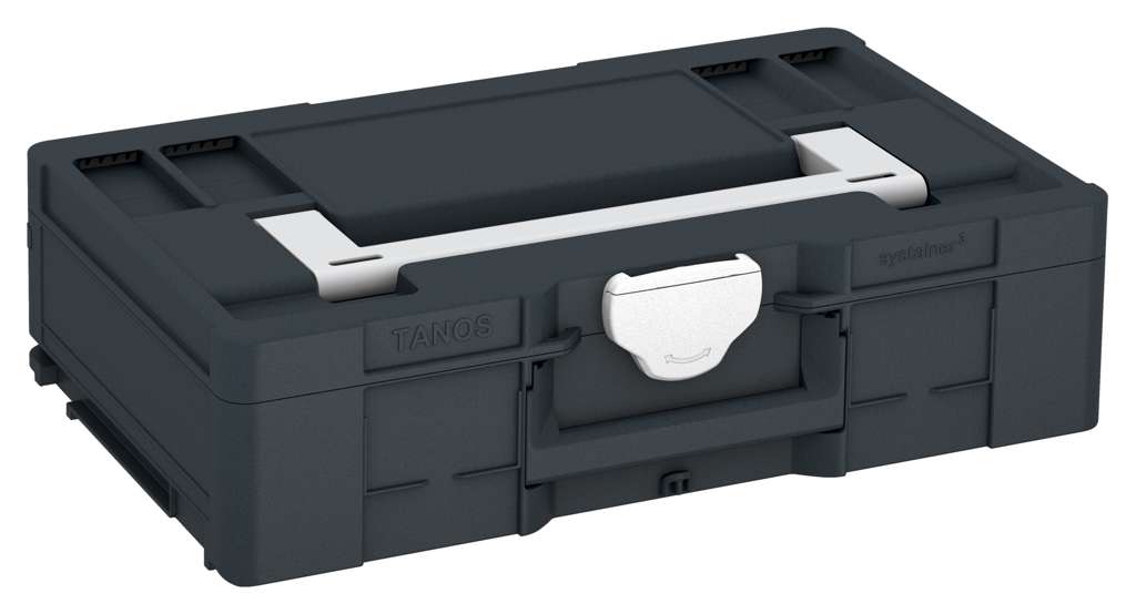 Systainer³ L 137, Anthracite with Light Grey lid handle and White catches