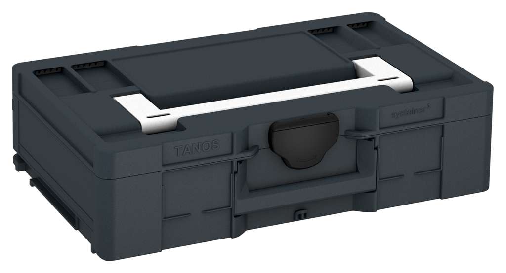 Systainer³ L 137, Anthracite with White lid handle and Black catches