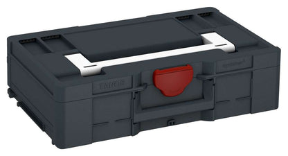 Systainer³ L 137, Anthracite with White lid handle and Carmine Red catches