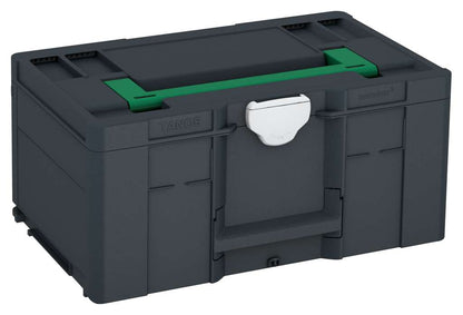 Systainer³ L 237, Anthracite with Signal Green lid handle and Light Grey catches
