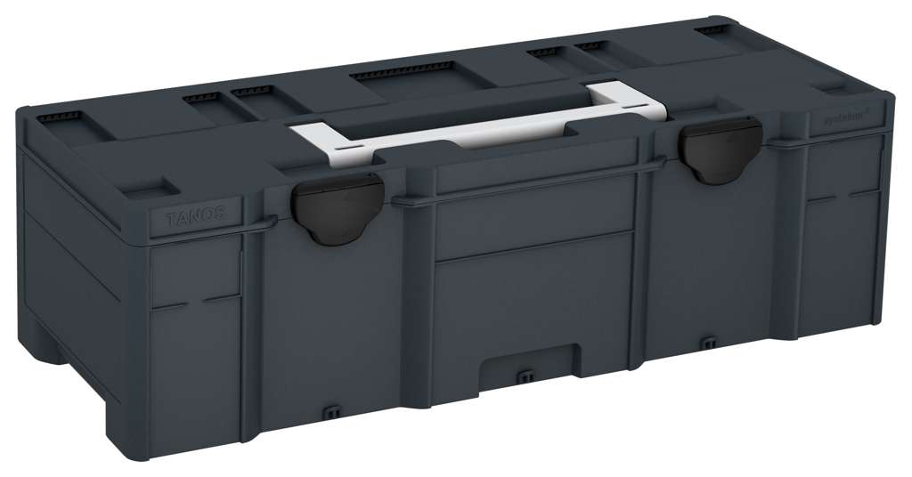 Systainer³ XXL 237, Anthracite with Light Grey lid handle and Black catches