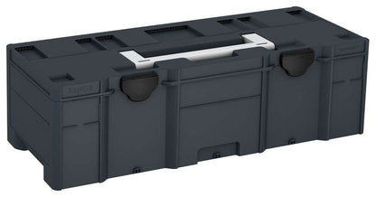 Systainer³ XXL 237, Anthracite with Light Grey lid handle and Black catches