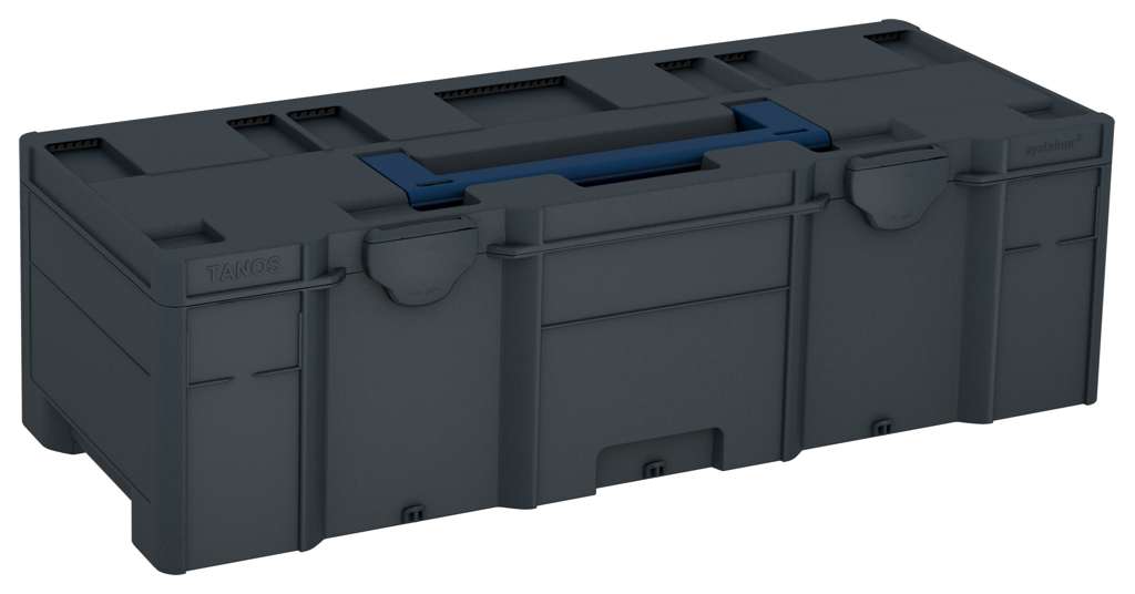 Systainer³ XXL 237, Anthracite with Sapphire Blue lid handle