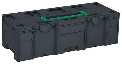 Systainer³ XXL 237, Anthracite with Signal Green lid handle