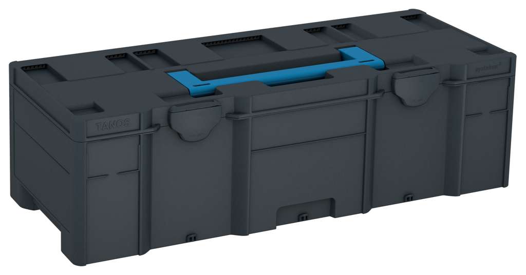 Systainer³ XXL 237, Anthracite with Sky Blue lid handle