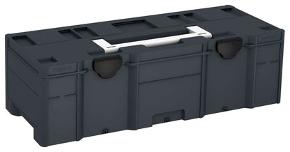 Systainer³ XXL 237, Anthracite with White lid handle and Black catches