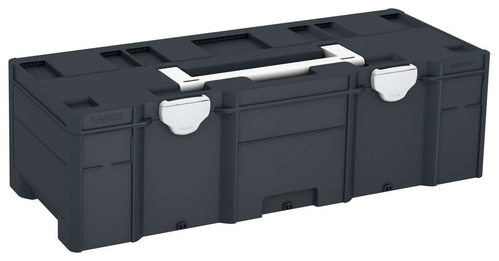 Systainer³ XXL 237, Anthracite with White lid handle and Light Grey catches