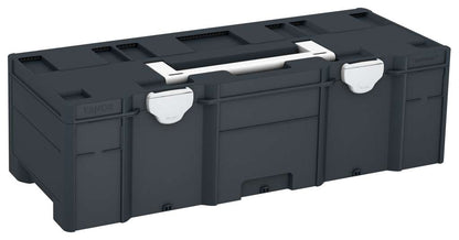 Systainer³ XXL 237, Anthracite with White lid handle and Light Grey catches