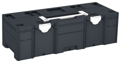 Systainer³ XXL 237, Anthracite with White lid handle and White catches