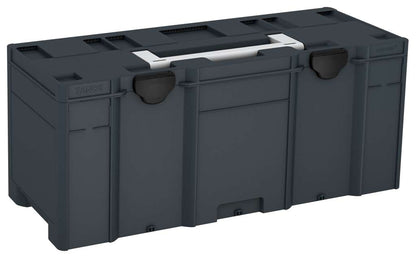 Systainer³ XXL 337, Anthracite with Light Grey lid handle and Black catches