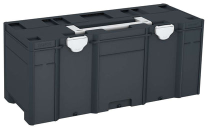 Systainer³ XXL 337, Anthracite with Light Grey lid handle and Light Grey catches
