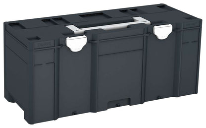Systainer³ XXL 337, Anthracite with Light Grey lid handle and White catches