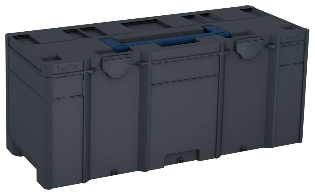 Systainer³ XXL 337, Anthracite with Sapphire Blue lid handle