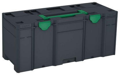 Systainer³ XXL 337, Anthracite with Signal Green lid handle and Signal Green catches