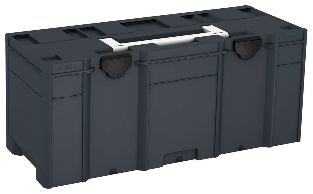 Systainer³ XXL 337, Anthracite with White lid handle and Black catches