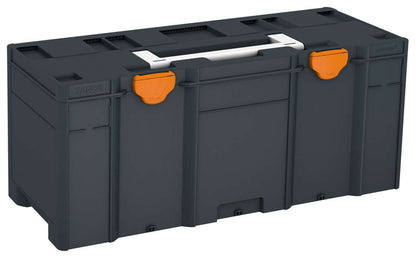 Systainer³ XXL 337, Anthracite with White lid handle and Deep Orange catches