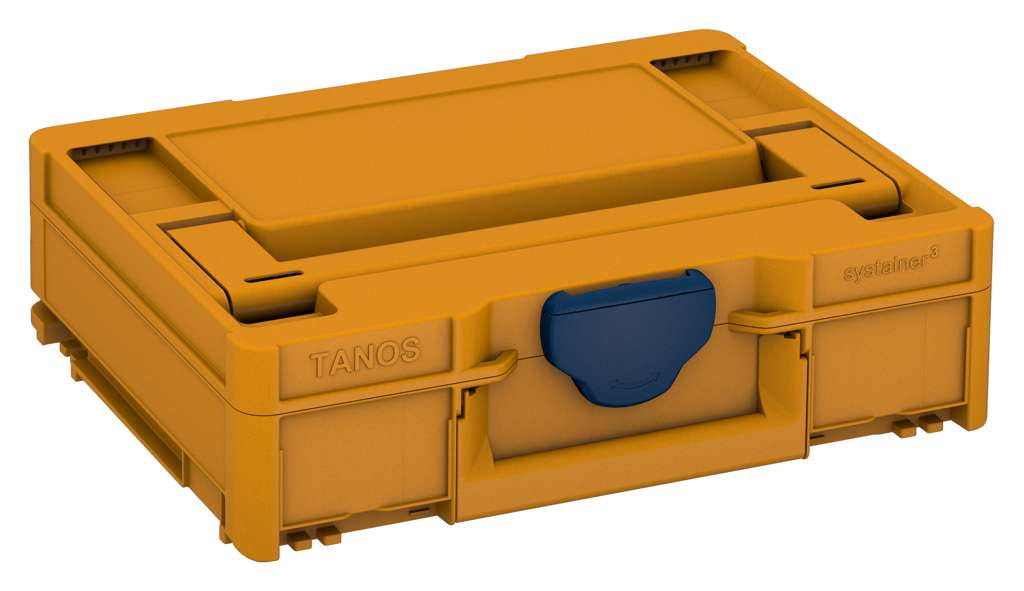 Systainer³ M 112, Daffodil Yellow with Sapphire Blue catches